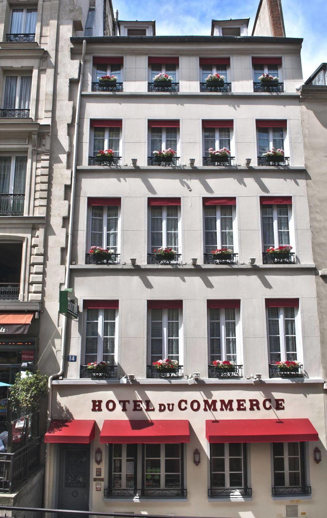 Hotel Du Commerce Париж Экстерьер фото